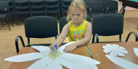 В Кильдееве дети мастерили ромашки ко Дню семьи - Волжская новь